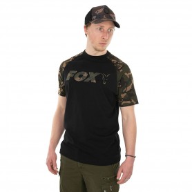 Fox Black/Camo Raglan T-shirt Póló