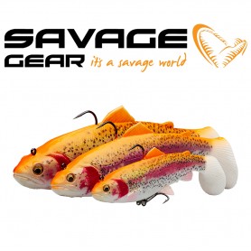 Savage Gear 4D Trout Rattle Shad Műcsali
